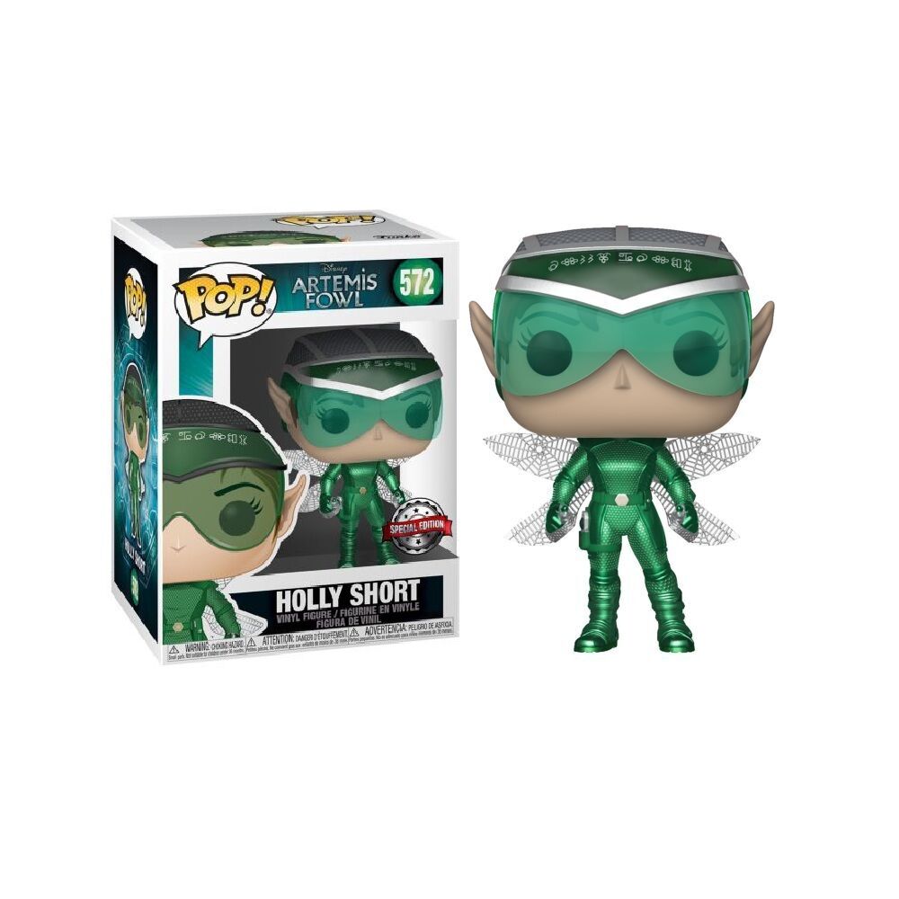 Funko pop! artemis fowl - holly short (metálico) exclusivo