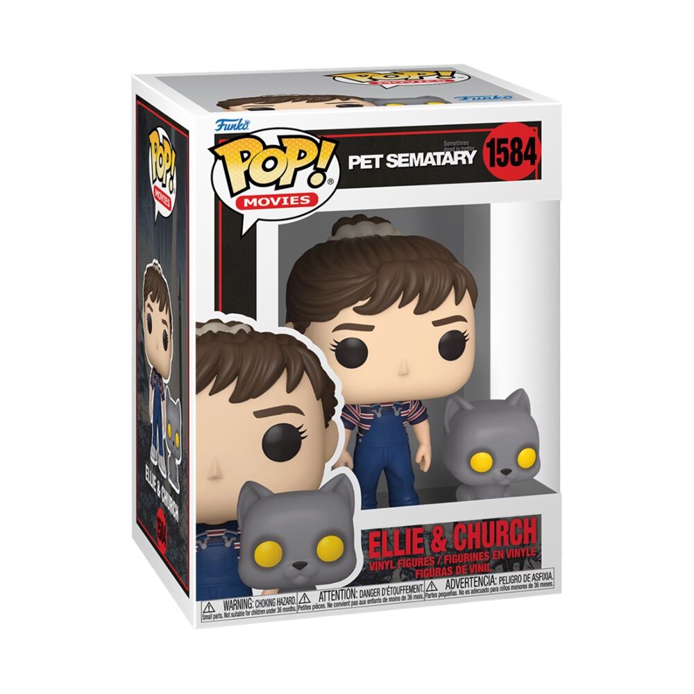 Funko pop! cementerio de animales  ellie y church