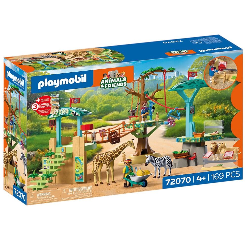 Playmobil - zoo: parque de aventuras