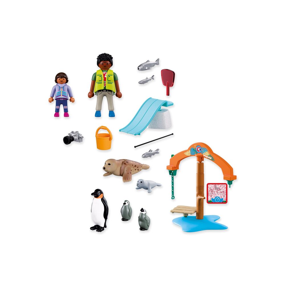 Playmobil - zoo: expedición al hielo