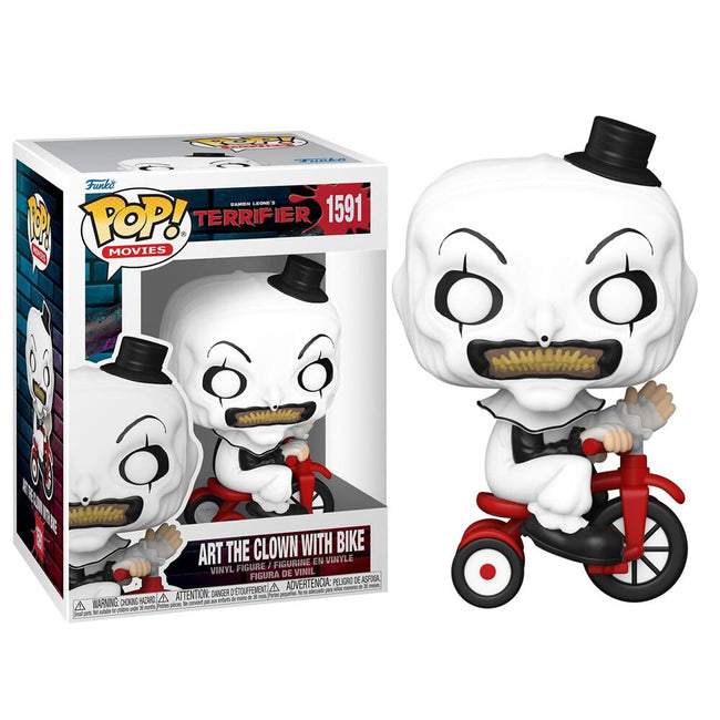 Funko pop! terrifier - art el payaso en bicicleta Hover Image