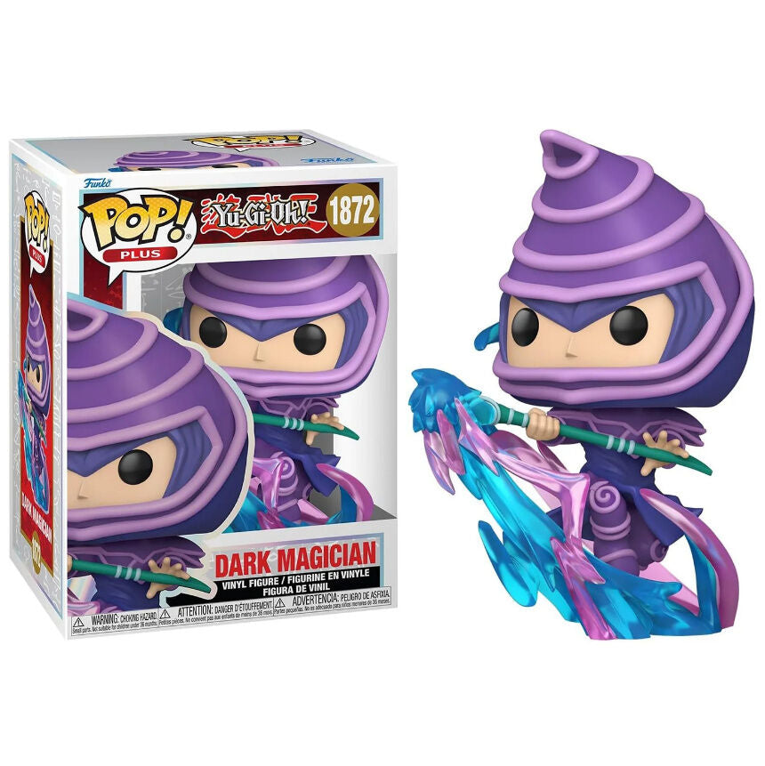 Funko pop! plus yu-gi-oh - mago oscuro (ataque)
