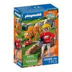 Playmobil - zoo: tigre y visitante