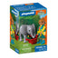 Playmobil - zoo: elefante bebé y cuidadora