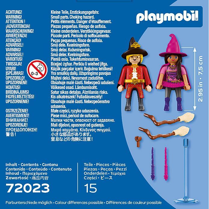 Playmobil - duo pack bruja y mago