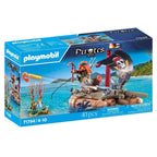 Playmobil - bote pirata con tesoro