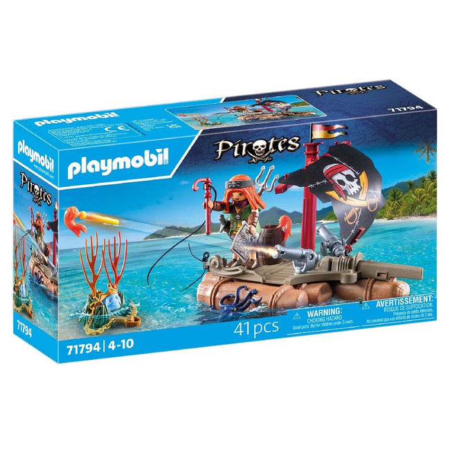 Playmobil - bote pirata con tesoro Hover Image