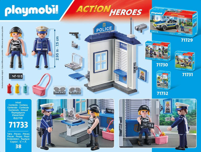 Playmobil - starter pack sala de policía Main Image