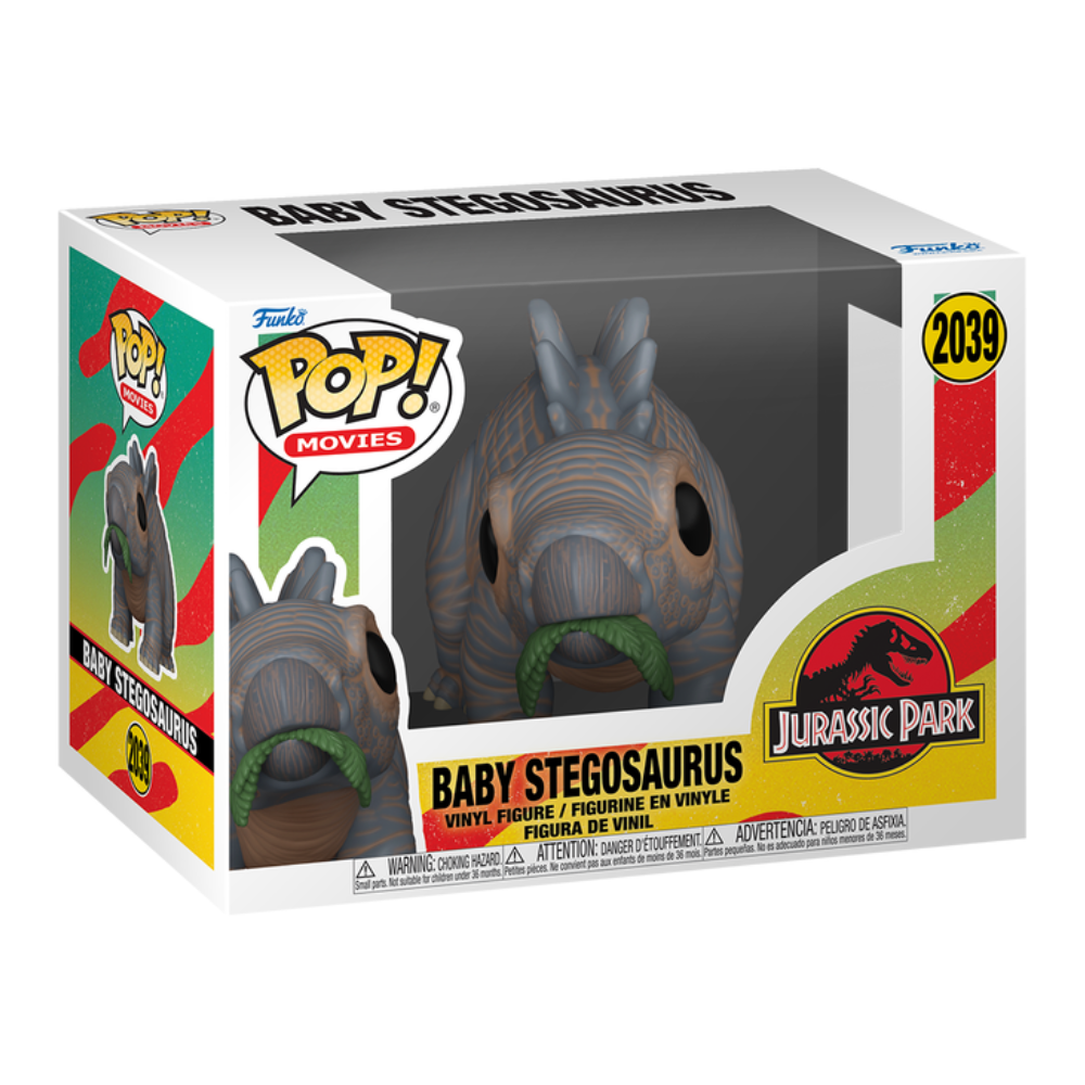 Funko pop! jurassic park  baby stegosaurus