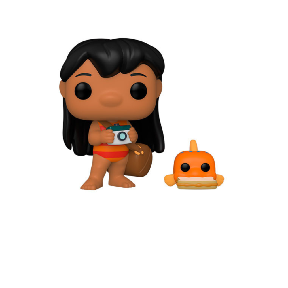 Funko pop! lilo & stitch - lilo con gordito