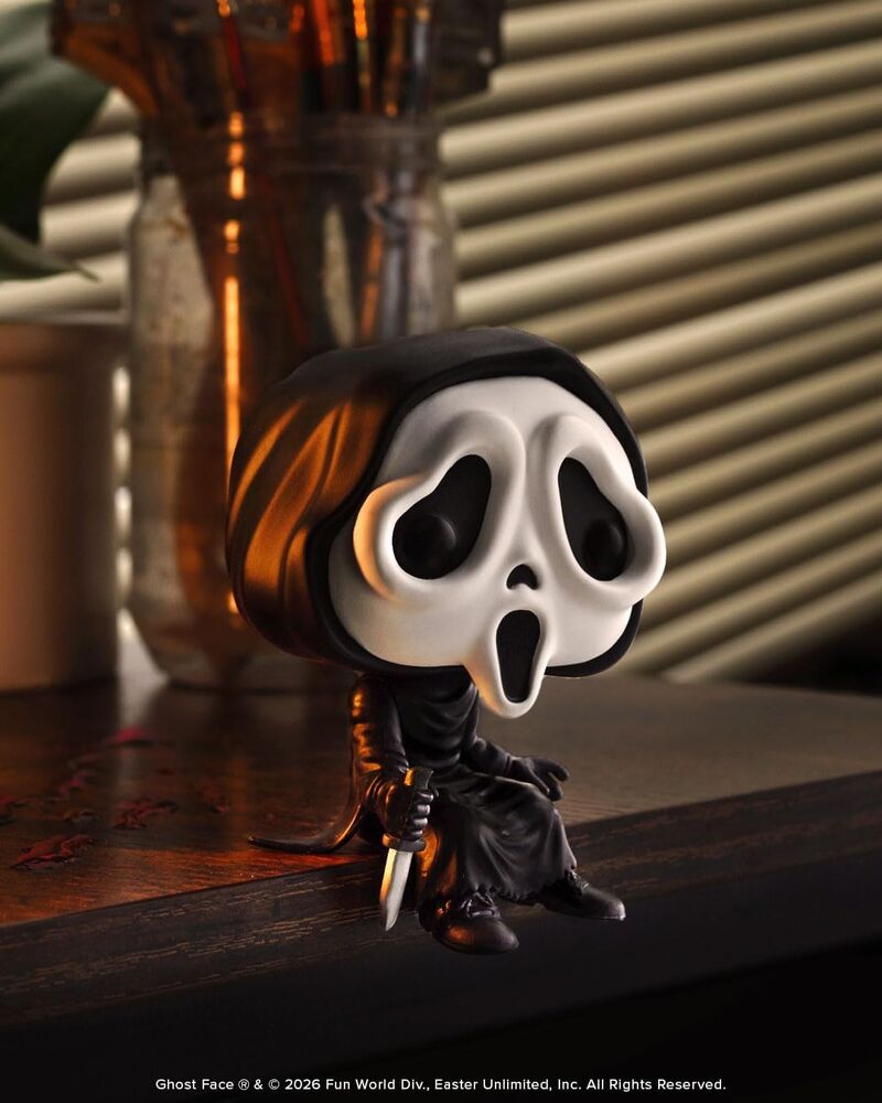 Funko pop! ghost face s2 - ghost face sentado