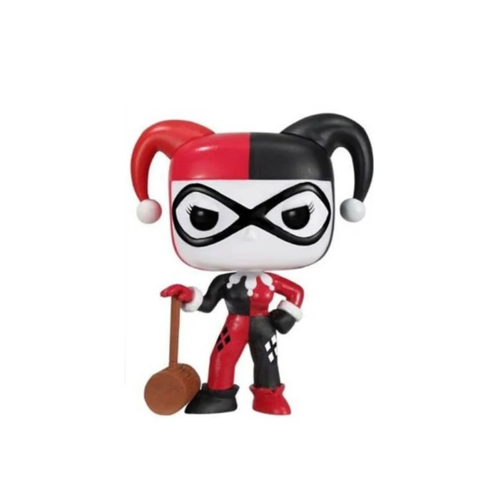 Funko pop! dc comics - harley quinn con mazo