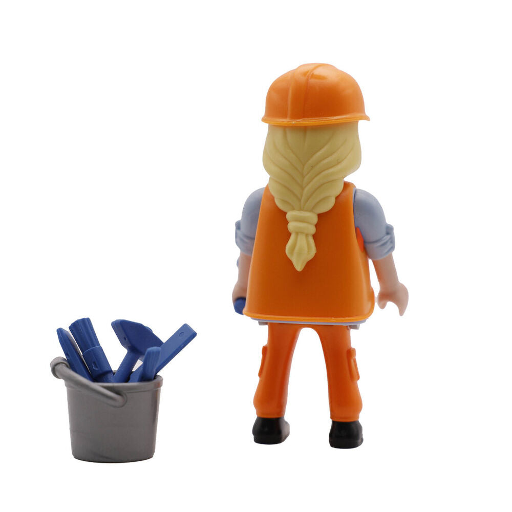 Playmobil sobres sorpresa serie 29 nias - obrera de la construcción