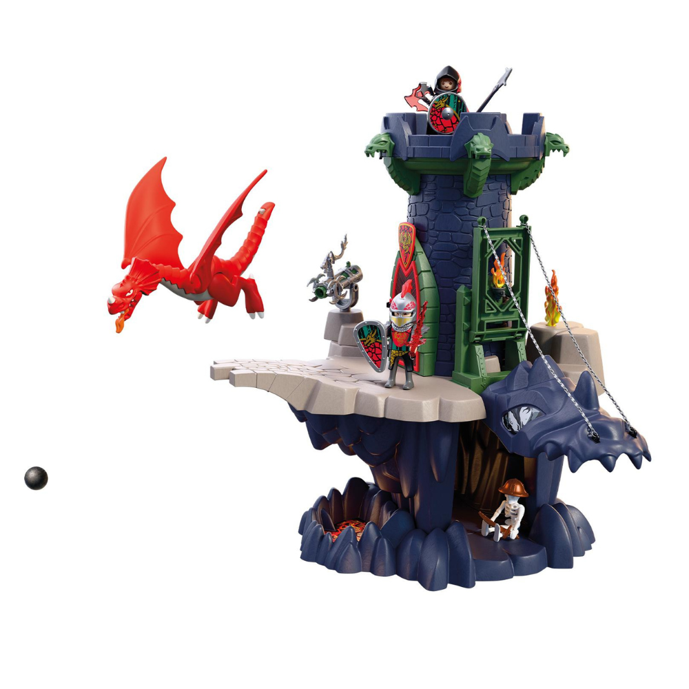 Playmobil - torre de caballeros dragón