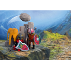 Playmobil - catapulta de caballeros dragón