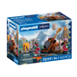 Playmobil - catapulta de caballeros dragón