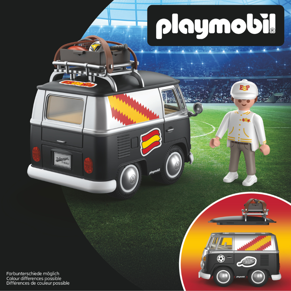 Playmobil - volkswagen t1 camper edición espaa