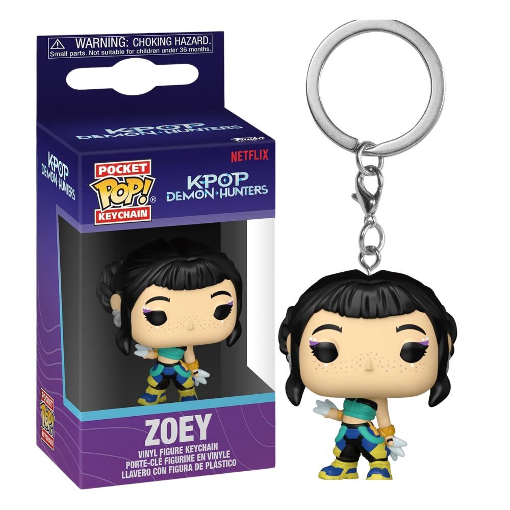 Funko pop! keychain k-pop demon hunters - zoey