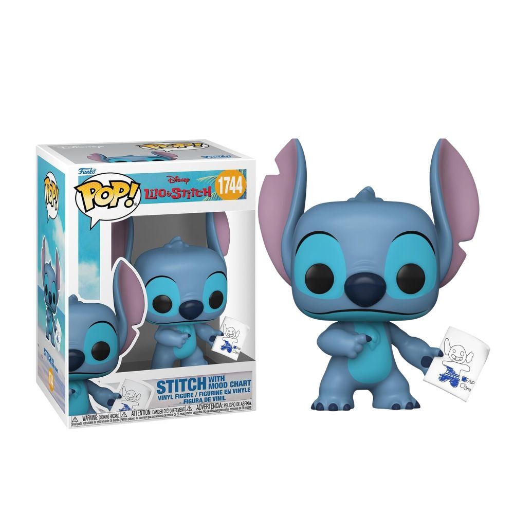 Funko pop! lilo & stitch - stitch con dibujo