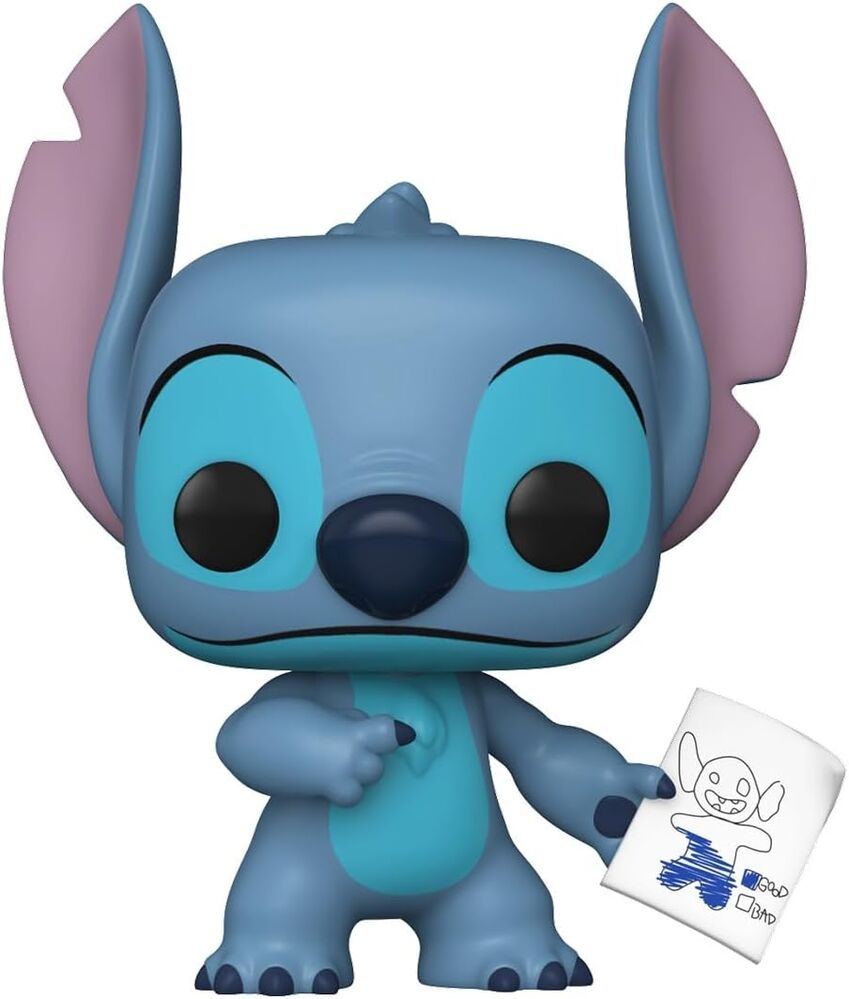 Funko pop! lilo & stitch - stitch con dibujo