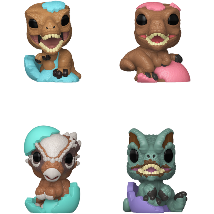 Funko bitty pop! parque jurasico - huevo sorpresa