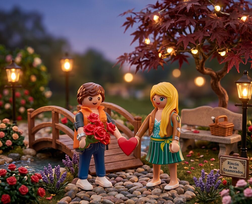 Playmobil - pareja enamorada