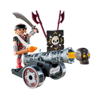 Playmobil - caón negro con pirata