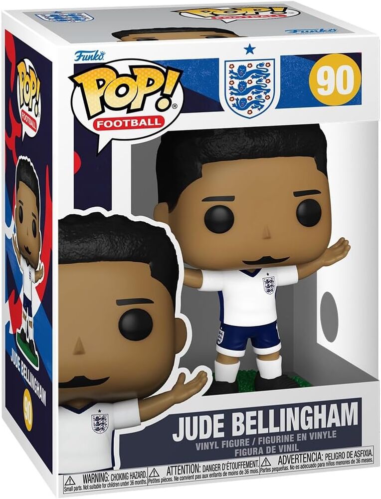 Funko pop! fútbol: inglaterra - jude bellingham