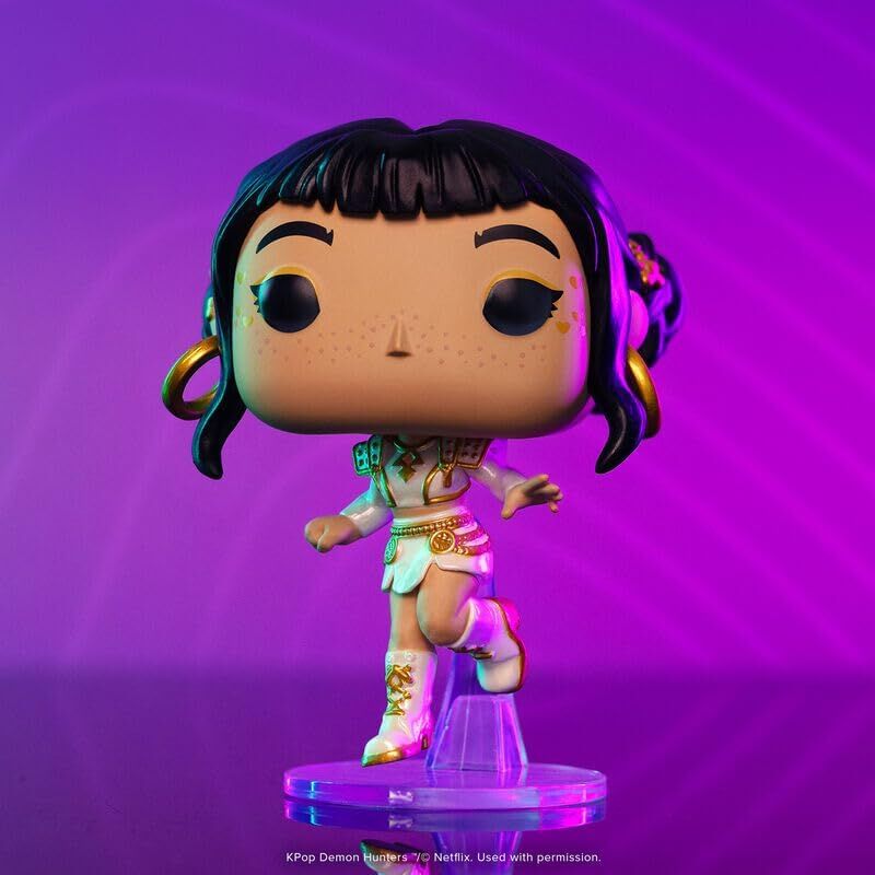 Funko pop! k-pop demon hunters - zoey (golden)