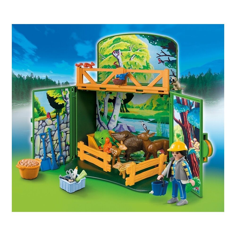 Playmobil - cofre animales del bosque