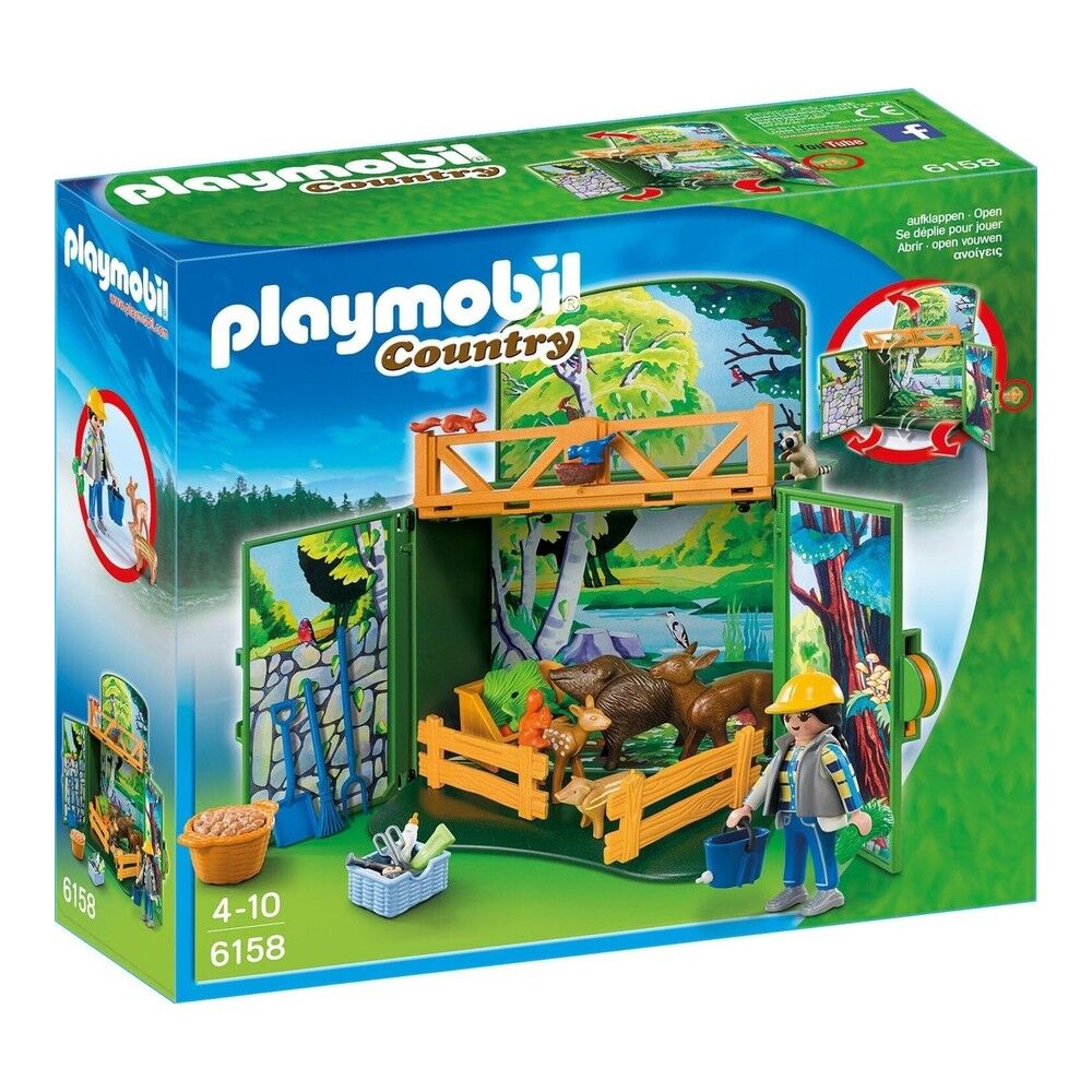 Playmobil - cofre animales del bosque