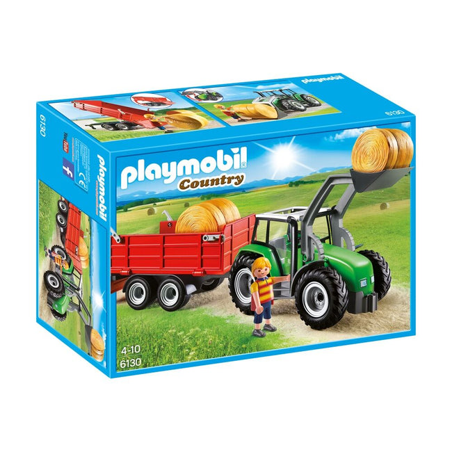 Playmobil - gran tractor con remolque Hover Image