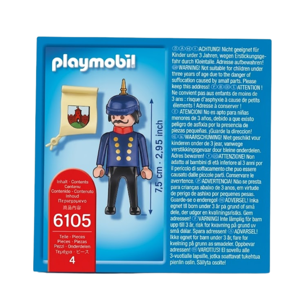 Playmobil - gendarme victoriano especial 100 aos ciudad zirndorf