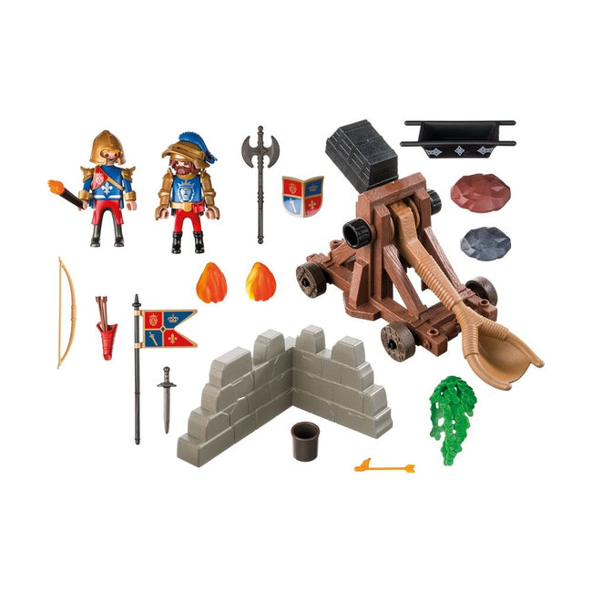Playmobil - catapulta de ataque de los caballeros del león Main Image