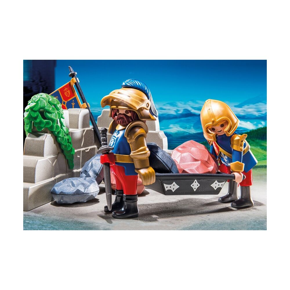Playmobil - catapulta de ataque de los caballeros del león