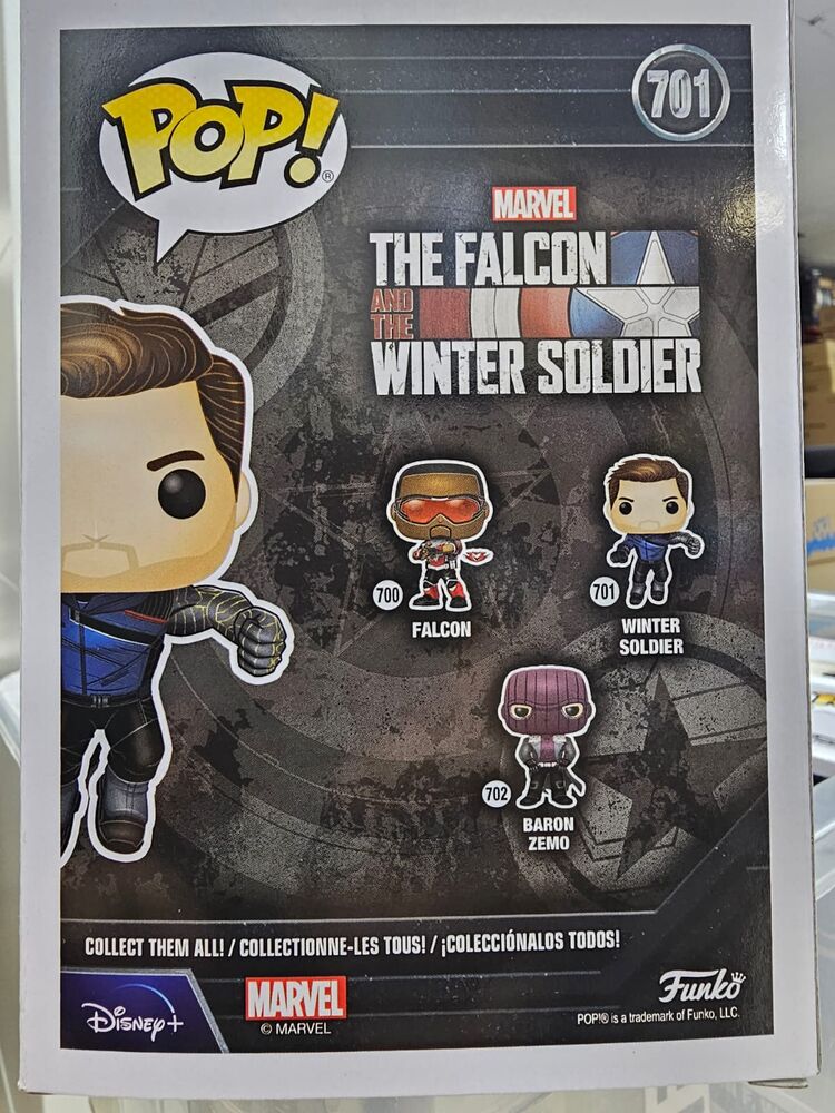 FUNKO POP! Falcon y el Soldado de Invierno - Soldado de Invierno (Puo)