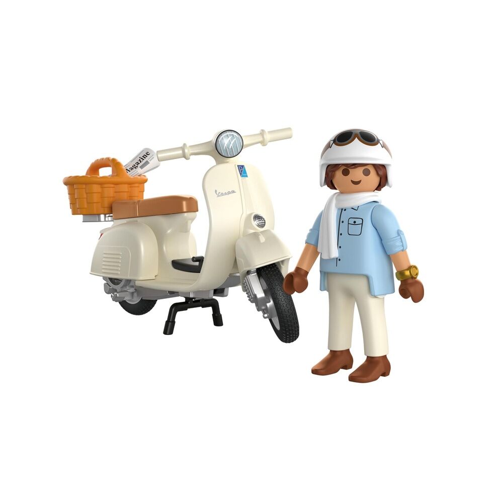 Playmobil - vespa 80 aniversario: estilo clásico