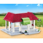 Playmobil - tienda con toldo (ds, servido en caja marrón sin impresión de fábrica)