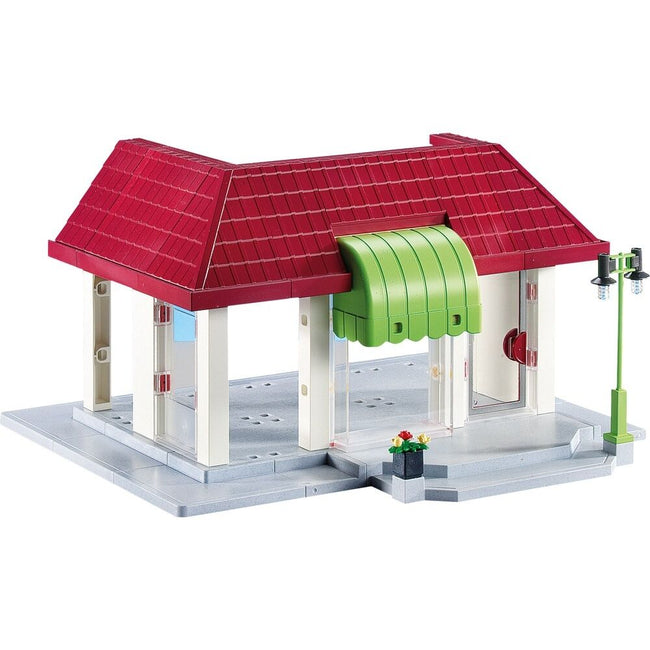 Playmobil - tienda con toldo (ds, servido en caja marrón sin impresión de fábrica) Main Image