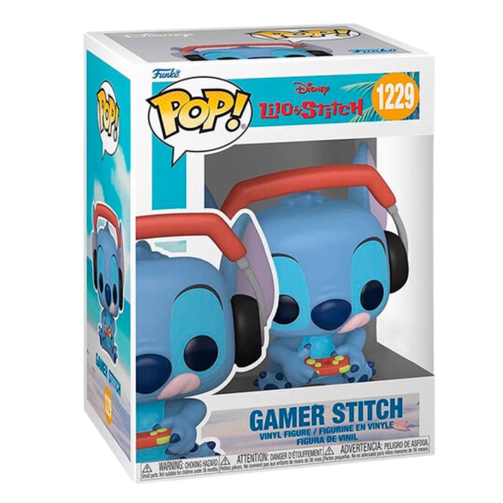 Funko pop! lilo y stitch - gamer stitch exclusivo
