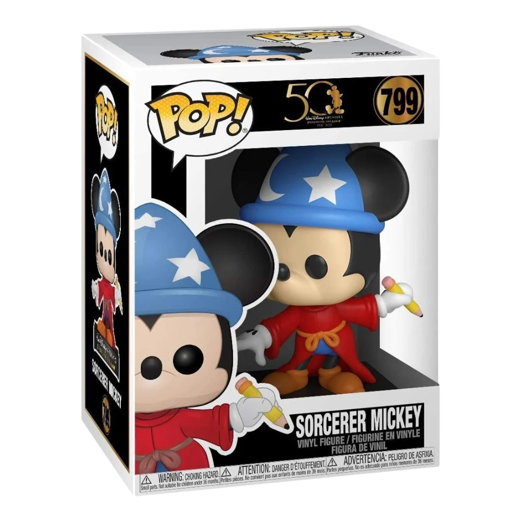 Funko pop! disney archives 50th - sorcerer mickey