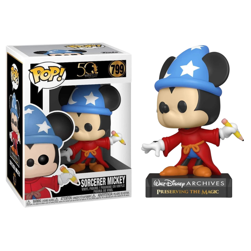 Funko pop! disney archives 50th - sorcerer mickey