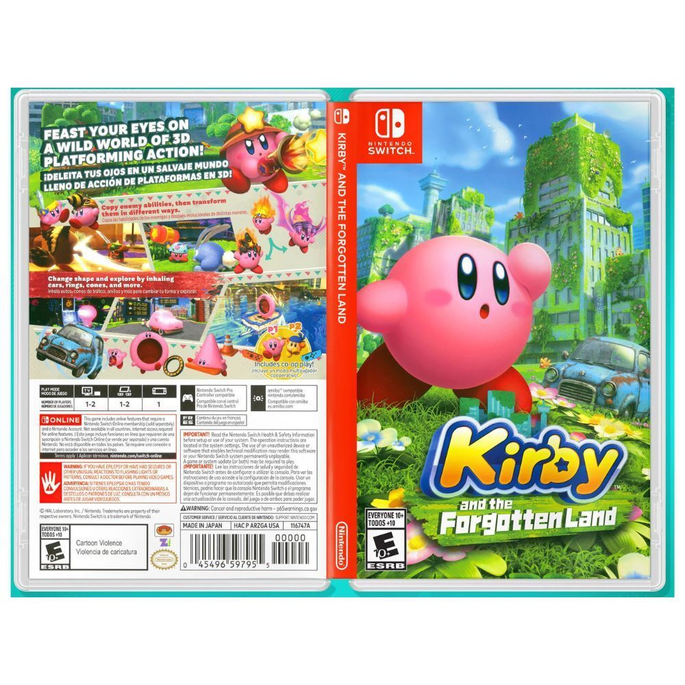 Nintendo switch - kirby and the forgotten land