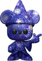 Funko pop! fantasia 80th - mickey artist series + caja protectora