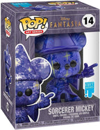 Funko pop! fantasia 80th - mickey artist series + caja protectora