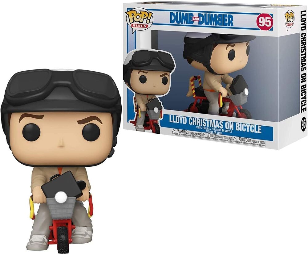Funko pop! dumb & dumb - lloyd c. en bicicleta