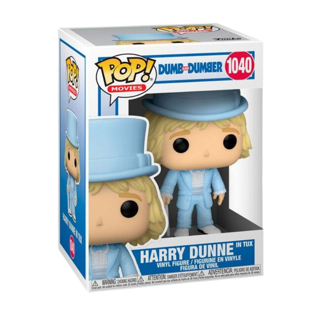 Funko pop! dos tontos muy tontos - harry d. en esmoquin