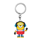 Funko pocket pop! keychain minions 2 - roller skating stuart