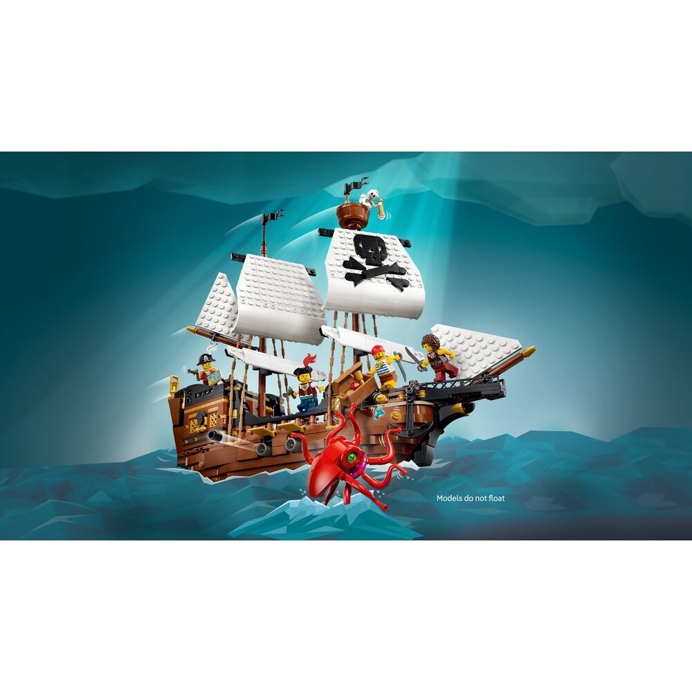 Lego creator 3 en 1 - barco pirata clásico