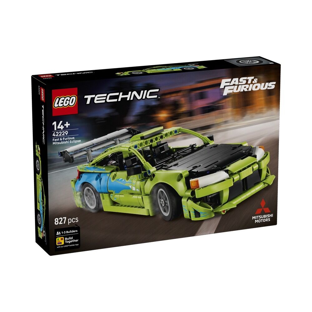 Lego technic - coche mitsubishi eclipse de fast and furious